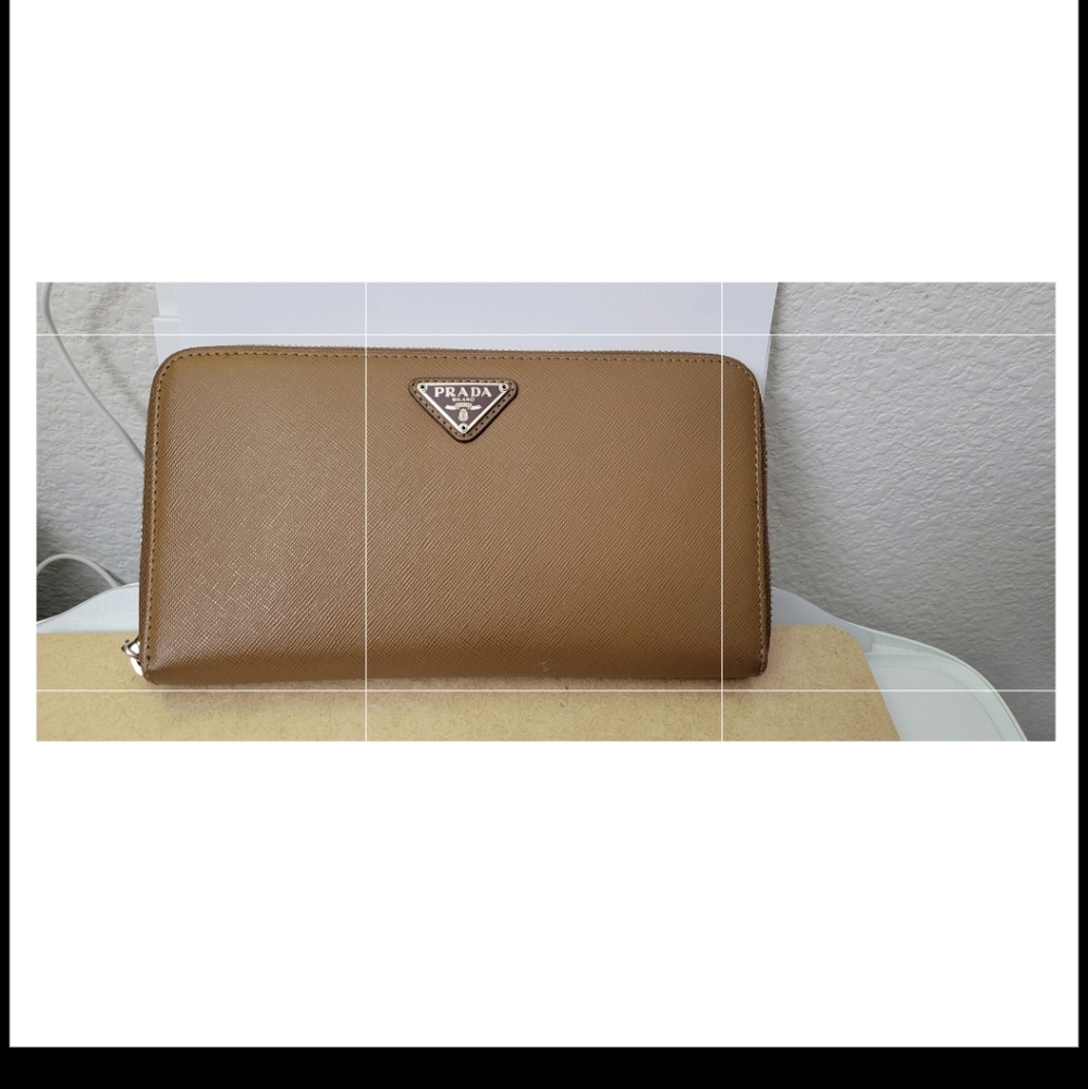 Prada LONG wallet/ check book